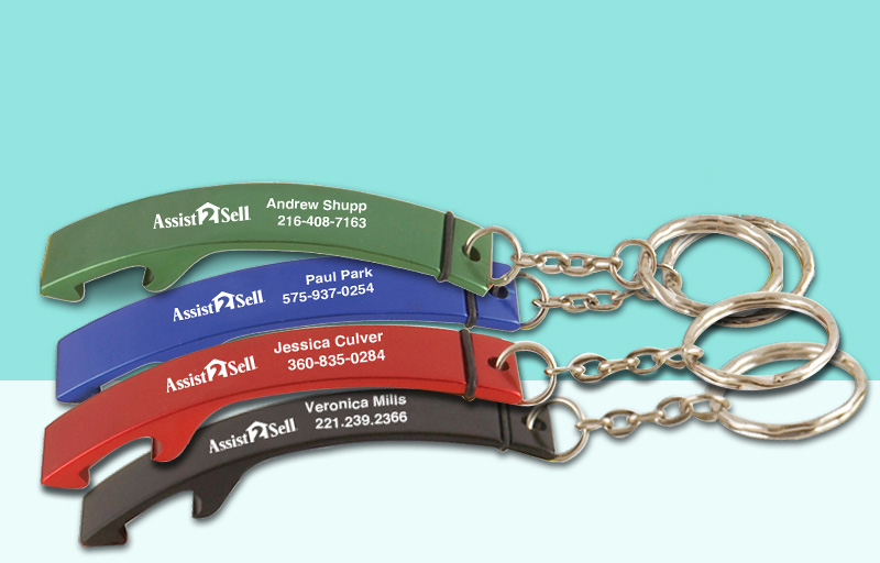 Assit2Sell Real Estate Bottle Opener - Assit2Sell Real Estate  personalized promotional products | BestPrintBuy.com
