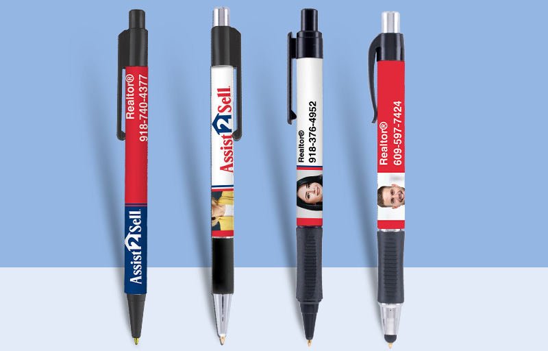 Assit2Sell Real Estate Pens - Assit2Sell Real Estate personalized promotional products | BestPrintBuy.com