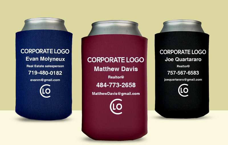 Century 21 Real Estate Economy Can Coolers - Century 21 personalized promotional products | BestPrintBuy.com