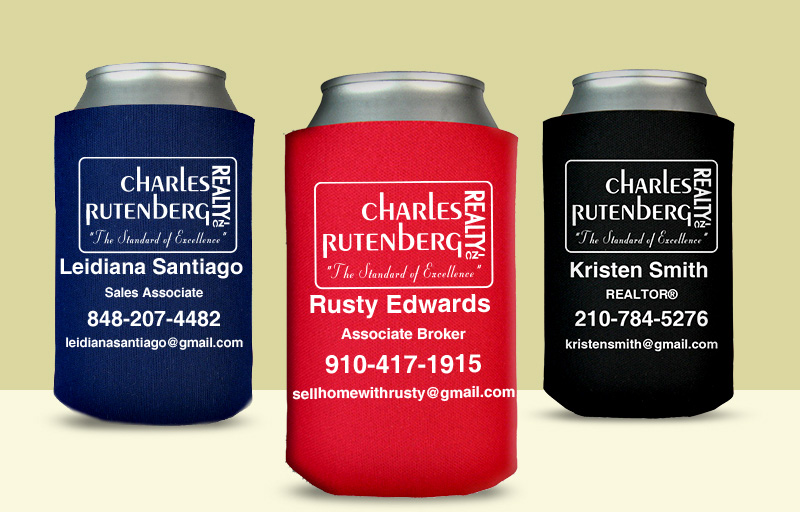 Charles Rutenberg Realty Real Estate Economy Can Coolers - Charles Rutenberg Realty personalized promotional products | BestPrintBuy.com