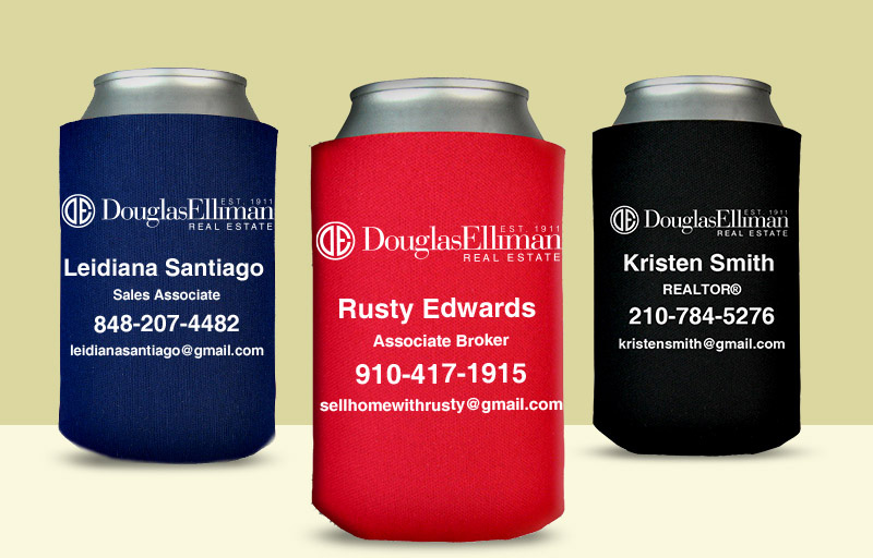 Douglas Elliman Real Estate Economy Can Coolers - Douglas Elliman Real Estate personalized promotional products | BestPrintBuy.com