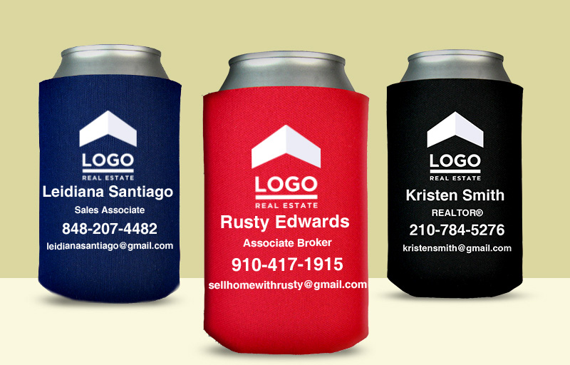 ERA Real Estate Economy Can Coolers - ERA Real Estate personalized promotional products | BestPrintBuy.com