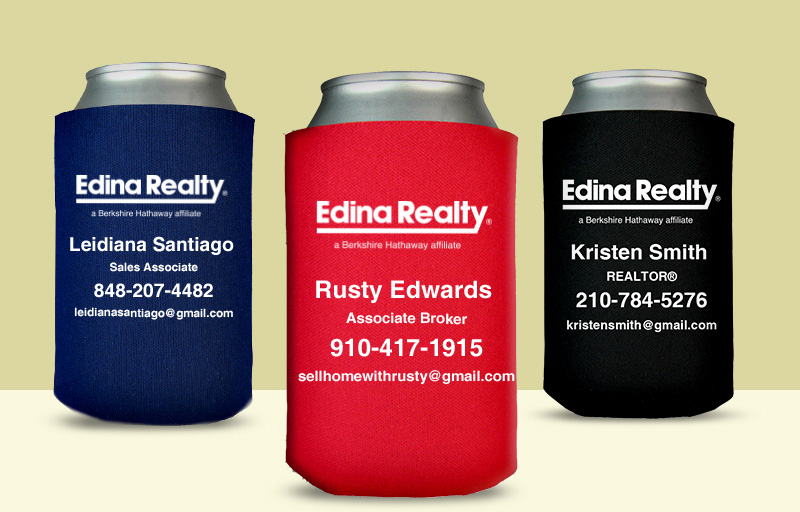 Edina Realty  Economy Can Coolers - Edina Realty personalized promotional products | BestPrintBuy.com