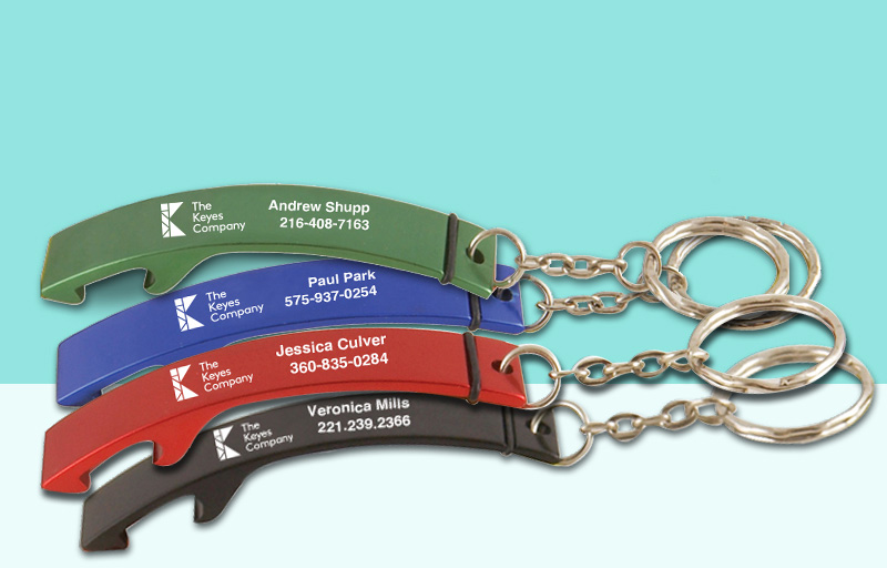 The Keyes Company Real Estate Bottle Opener - The Keyes Company  personalized promotional products | BestPrintBuy.com