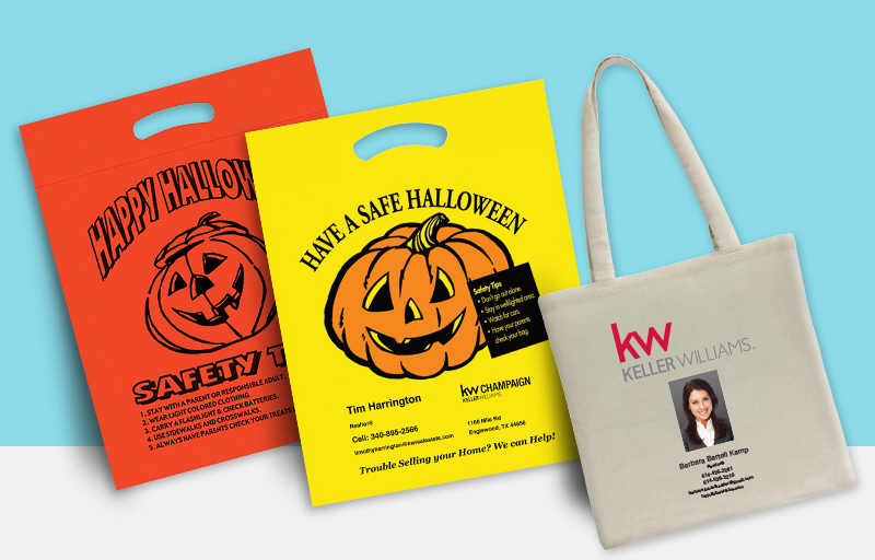 Keller Williams Real Estate Tote Bags - KW approved vendor personalized promotional products | BestPrintBuy.com