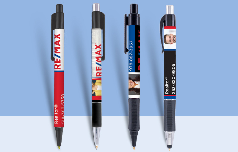 RE/MAX Real Estate Pens - RE/MAX personalized promotional products | BestPrintBuy.com