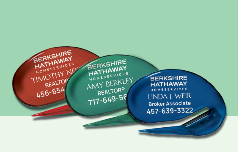 Berkshire Hathaway Real Estate Letter Openers - Berkshire Hathaway personalized promotional products | BestPrintBuy.com