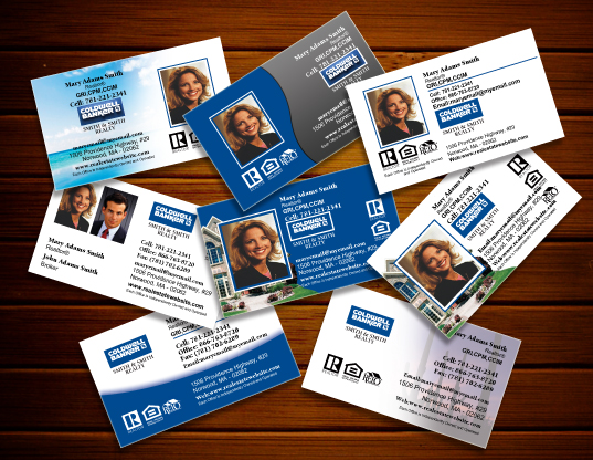 Real estate cards