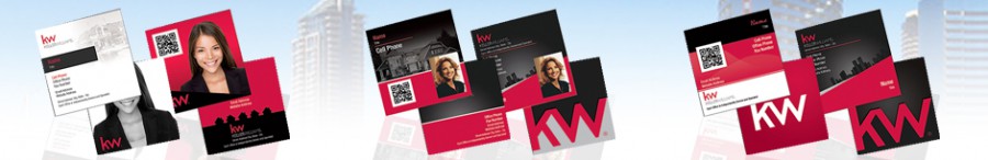 Real Estate Square Business cards Banner