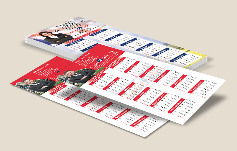 Assist2Sell Real Estate Business Card Silhouette Calendar Magnets - Assist2Sell Real Estate  personalized marketing materials | BestPrintBuy.com