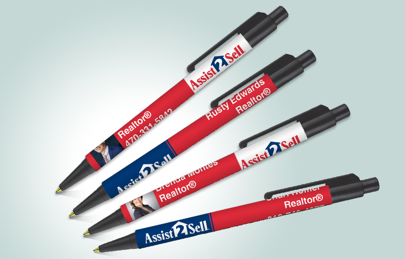 Assit2Sell Real Estate Colorama Pens - promotional products | BestPrintBuy.com