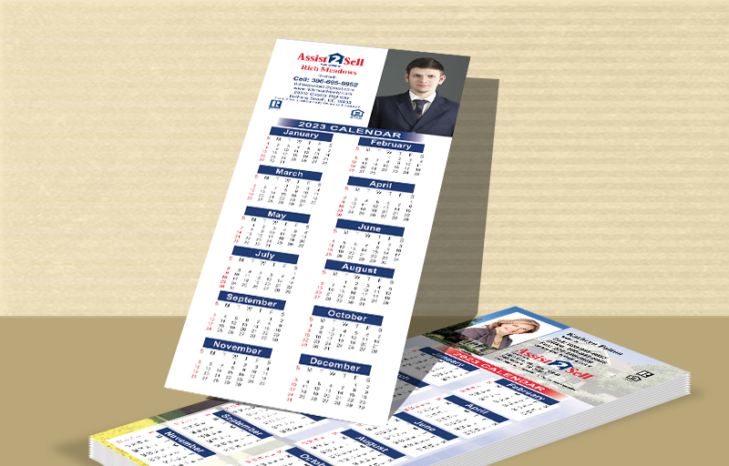 Assist2Sell Real Estate Business Card Calendar Magnets - Assist2Sell Real Estate  2019 calendars | BestPrintBuy.com