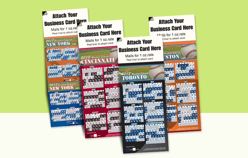 Assist2sell Real Estate Stock Magnetic Baseball Schedules - A2S  personalized realtor marketing materials | BestPrintBuy.com