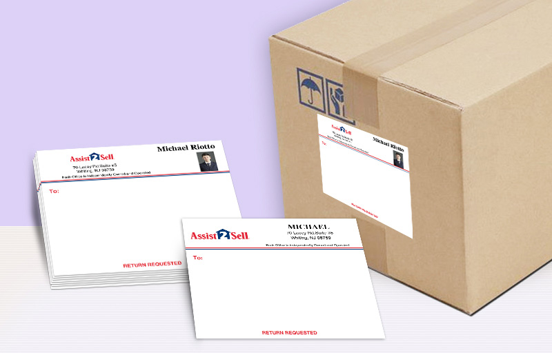 Assit2Sell Real Estate Shipping Labels - Assit2Sell Real Estate  personalized mailing labels | BestPrintBuy.com