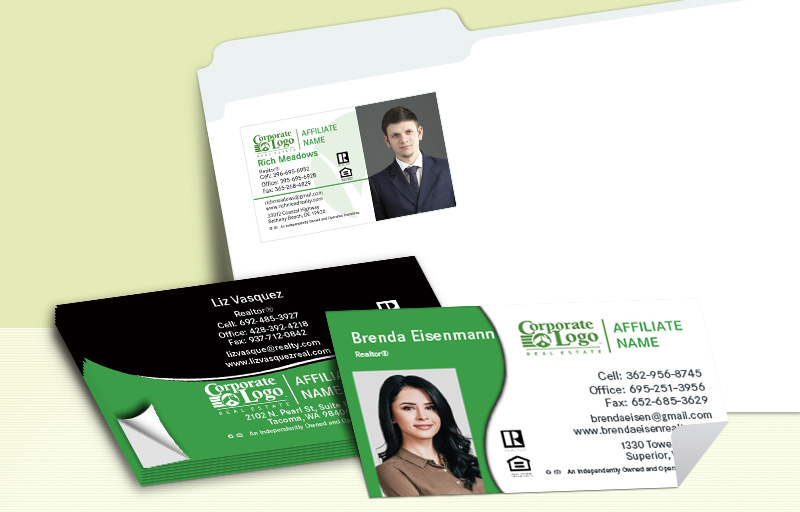 Better Homes and Gardens Real Estate Business Card Labels - BHGRE personalized stickers with contact info | BestPrintBuy.com