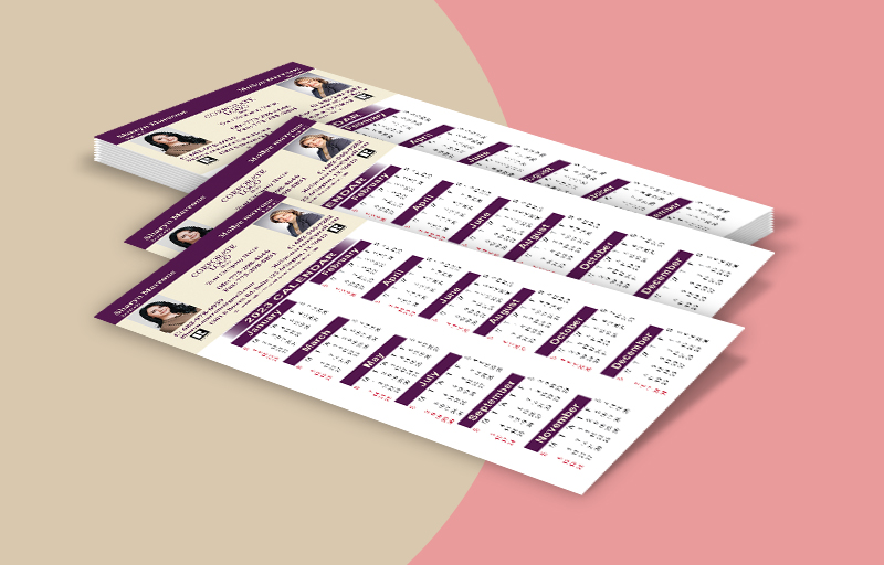 Berkshire Hathaway Real Estate Business Card Team Calendar Magnets - Berkshire Hathaway personalized marketing materials | BestPrintBuy.com