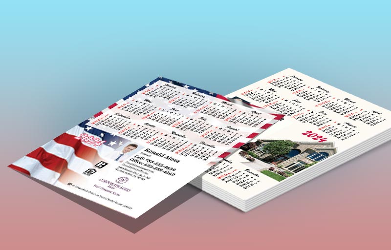 Berkshire Hathaway Real Estate Full Calendar Magnets 3.5" X 4.25" - Berkshire Hathaway  UV coated 2019 calendars | BestPrintBuy.com