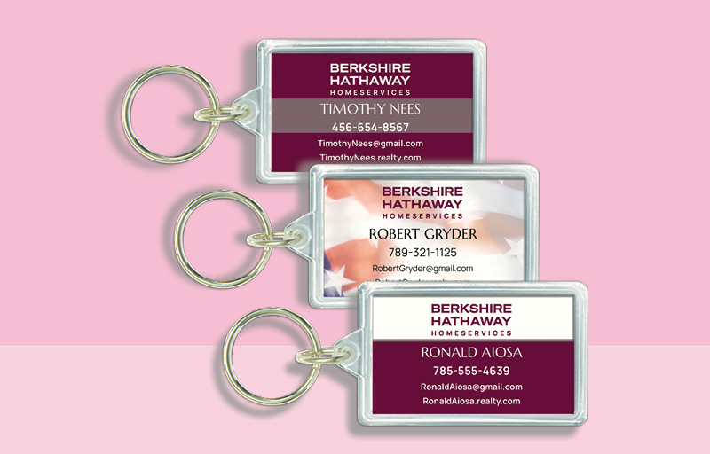 Berkshire Hathaway Real Estate Ultra Thick Business Cards -  Thick Stock & Matte Finish Business Cards for Realtors | BestPrintBuy.com