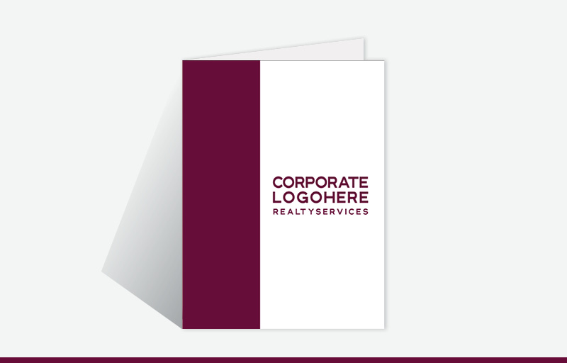 Berkshire Hathaway Real Estate Stock Presentation Folders - stock folders | BestPrintBuy.com