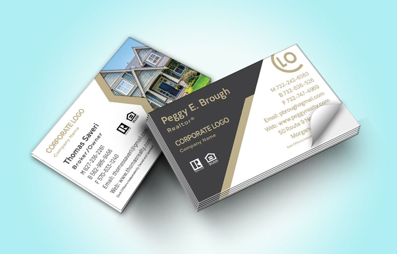 Century 21 Real Estate Business Card Labels Without Photo - Century 21 marketing materials | BestPrintBuy.com