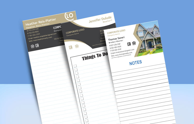 Century 21 Real Estate Notepads Without Photo - Century 21 personalized realtor marketing materials | BestPrintBuy.com