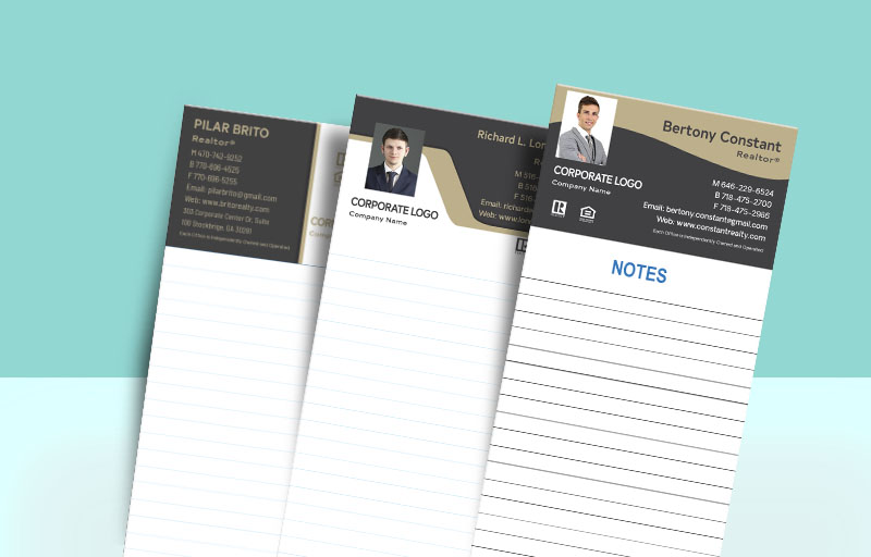 Century 21 Real Estate Notepads With Photo - Century 21 personalized realtor marketing materials | BestPrintBuy.com
