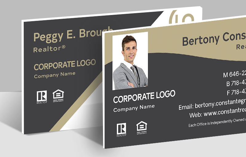 Century 21 Real Estate Ultra Thick Business Cards - Thick Stock & Matte Finish Business Cards for Realtors | BestPrintBuy.com