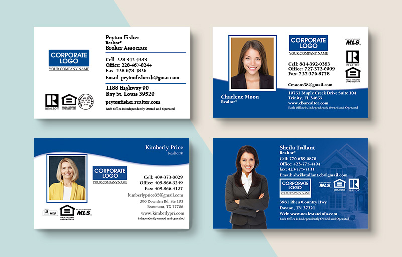 Coldwell Banker Real Estate Business Card Magnets - Coldwell Banker  magnets with photo and contact info | BestPrintBuy.com
