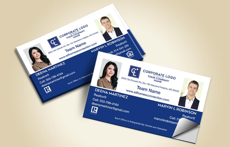 Coldwell Banker Real Estate Team Business Card Labels - Coldwell Banker marketing materials | BestPrintBuy.com
