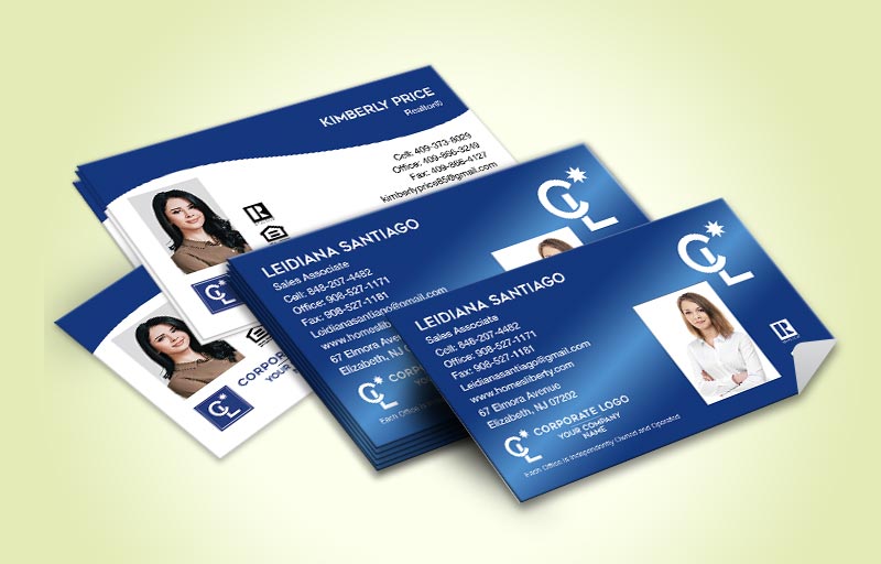 Coldwell Banker Real Estate Business Card Labels With Photo - Coldwell Banker marketing materials | BestPrintBuy.com