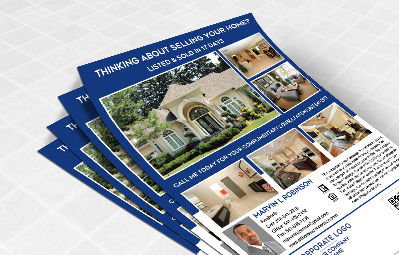 Coldwell Banker Real Estate Flyers and Brochures - Coldwell Banker one-sided flyer templates for open houses and marketing | BestPrintBuy.com
