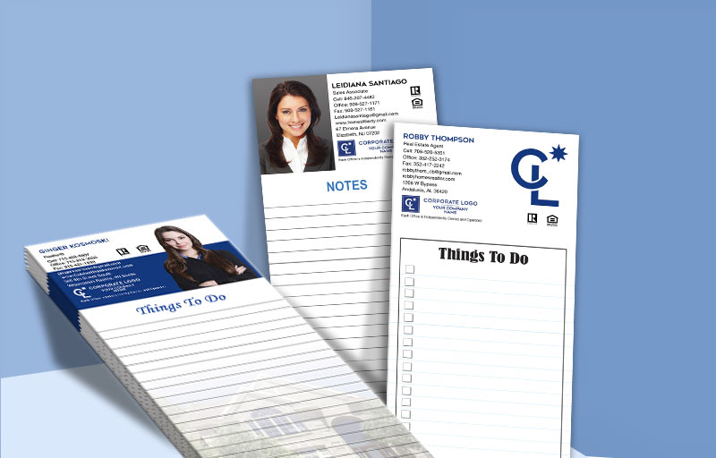 Coldwell Banker Real Estate Personalized Notepads - Coldwell Banker custom stationery and marketing tools | BestPrintBuy.com