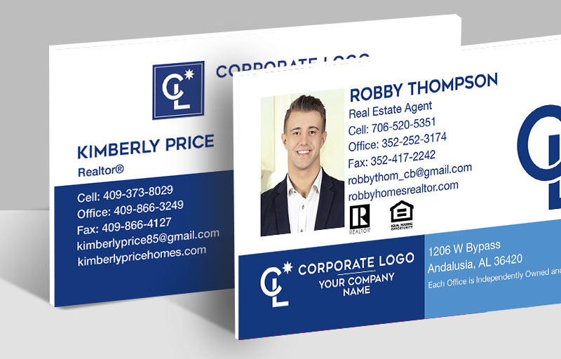 Coldwell Banker Real Estate Ultra Thick Business Cards - Thick Stock & Matte Finish Business Cards for Realtors | BestPrintBuy.com