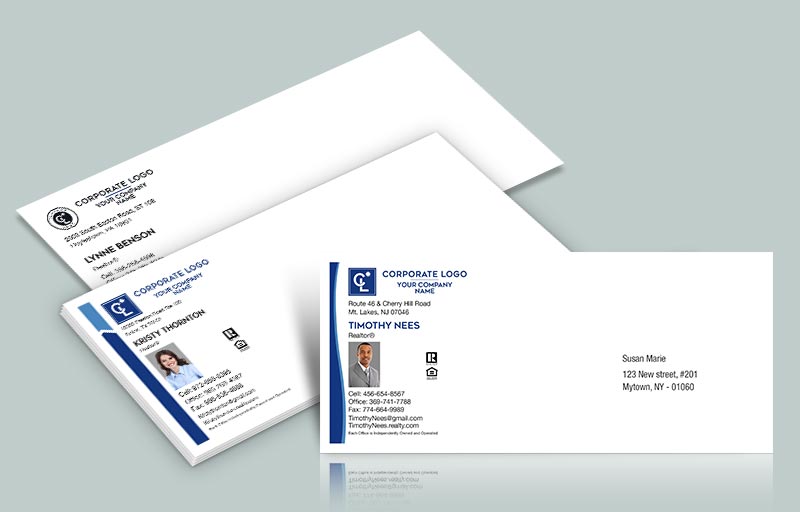 Coldwell Banker Real Estate #10 Envelopes - Custom #10 Envelopes Stationery for Realtors | BestPrintBuy.com
