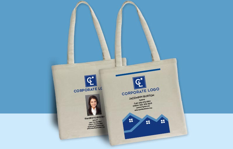 Coldwell Banker Real Estate Tote Bags -promotional products | BestPrintBuy.com