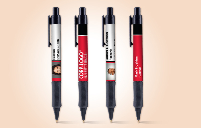 Crye Leike Real Estate Grip Write Pens - promotional products | BestPrintBuy.com