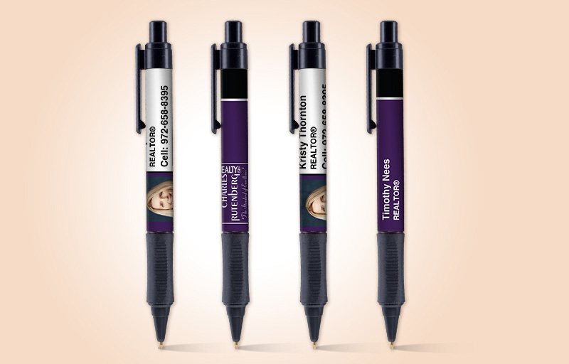 Charles Rutenberg Real Estate Grip Write Pens - promotional products | BestPrintBuy.com