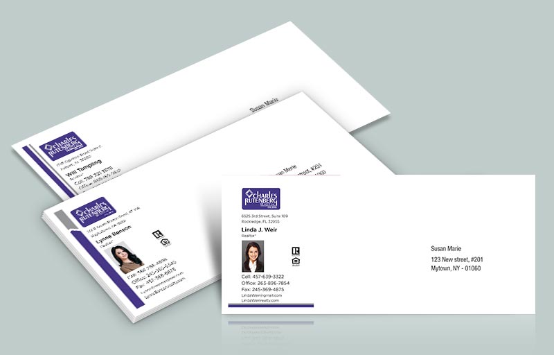 Charles Rutenberg Real Estate #10 Envelopes - Custom #10 Envelopes Stationery for Realtors | BestPrintBuy.com