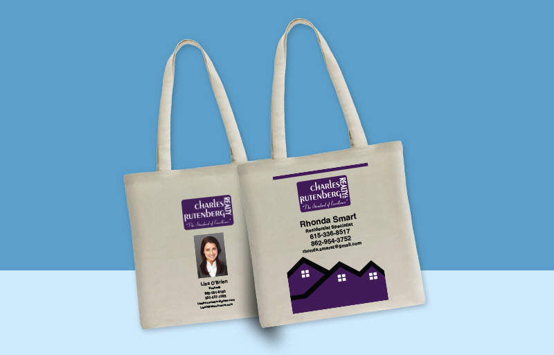 Charles Rutenberg Real Estate Tote Bags -promotional products | BestPrintBuy.com