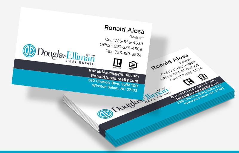 Douglas Elliman Real Estate Business Card Magnets Without Photo - Douglas Elliman Real Estate personalized marketing materials | BestPrintBuy.com