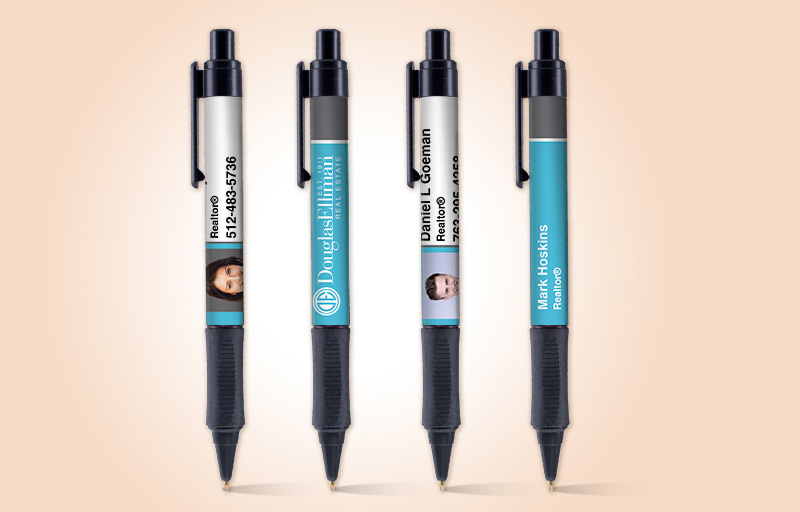 Douglas Elliman Real Estate Grip Write Pens - promotional products | BestPrintBuy.com