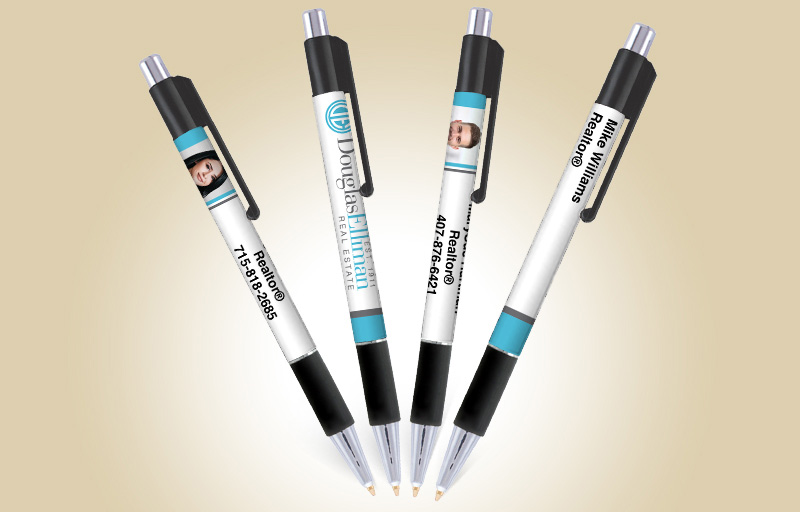 Douglas Elliman Real Estate Colorama Grip Pens - promotional products | BestPrintBuy.com