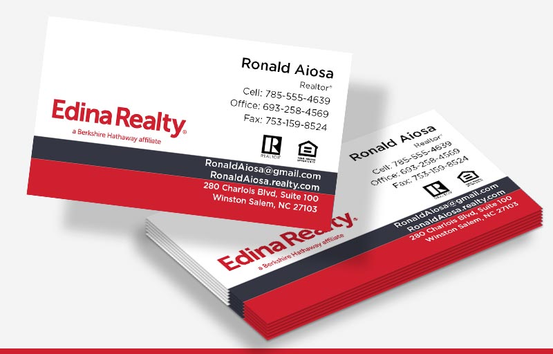 Edina Realty Real Estate Business Card Magnets Without Photo - Edina Realty  personalized marketing materials | BestPrintBuy.com