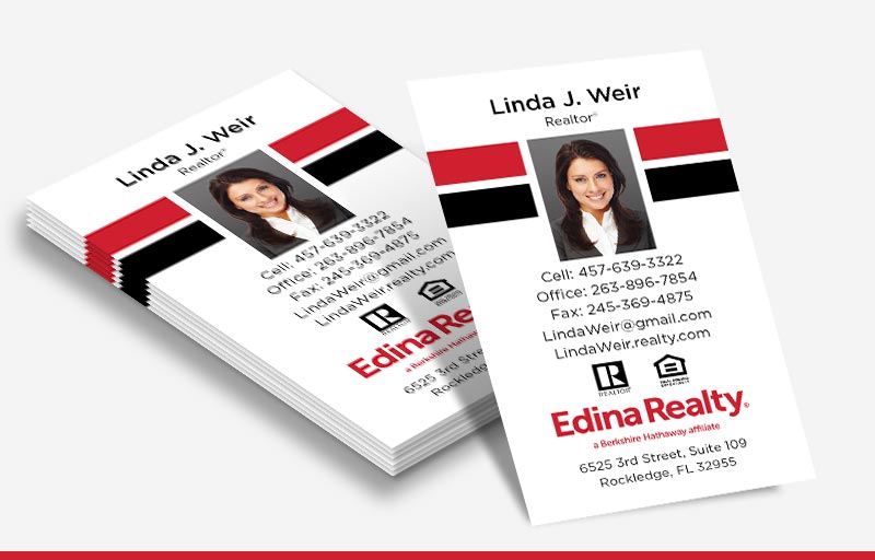 Edina Realty Real Estate Vertical Business Card Magnets - Edina Realty  personalized marketing materials | BestPrintBuy.com