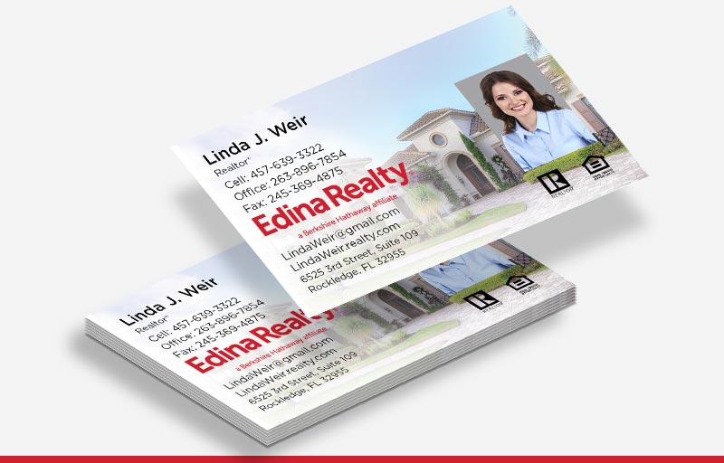 Edina Realty Real Estate Business Card Magnets With Photo - Edina Realty  personalized marketing materials | BestPrintBuy.com