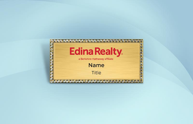 Edina Realty Real Estate Spot UV (Gloss) Raised Business Cards -  Luxury Raised Printing & Suede Stock Business Cards for Realtors | BestPrintBuy.com