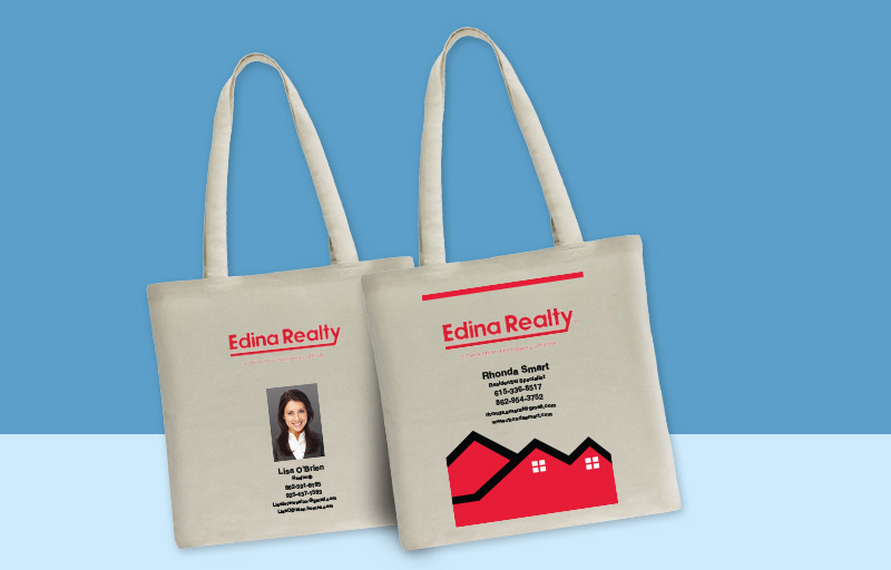 Edina Realty Real Estate Tote Bags -promotional products | BestPrintBuy.com