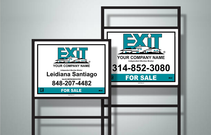 Exit Realty Real Estate Domed Oval Name Badge -  Tags for Realtors | BestPrintBuy.com