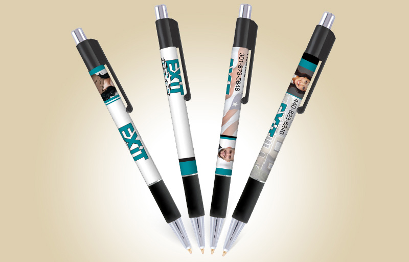Exit Realty Real Estate Colorama Grip Pens - promotional products | BestPrintBuy.com