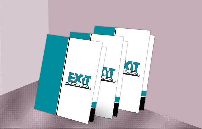 Exit Realty Real Estate Stock Presentation Folders - stock folders | BestPrintBuy.com